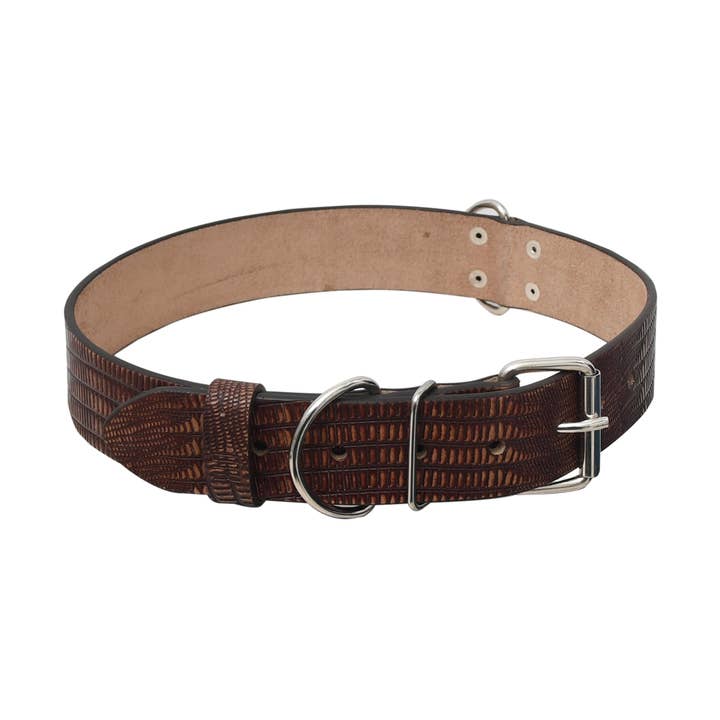 USA Leather Shop - Vente Collier – chien - Collier pour animaux en cuir classique réglable de haute qualité0