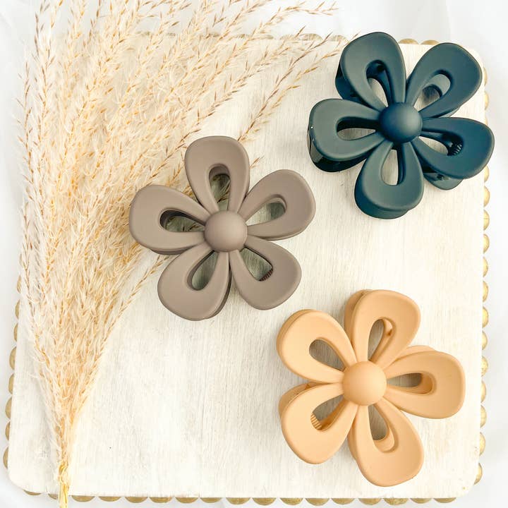 That's Sew Me - Wholesale Hair Clip - Women's - Hair Clips Flower Shape, Hair Claw Clips Canada2