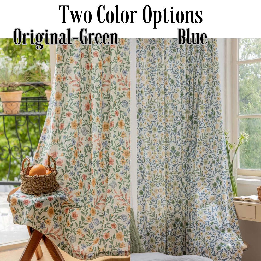 Lanting Home Decor Inc. - Wholesale Curtain - Custom Faux Roman Shades Summer Countryside Style4