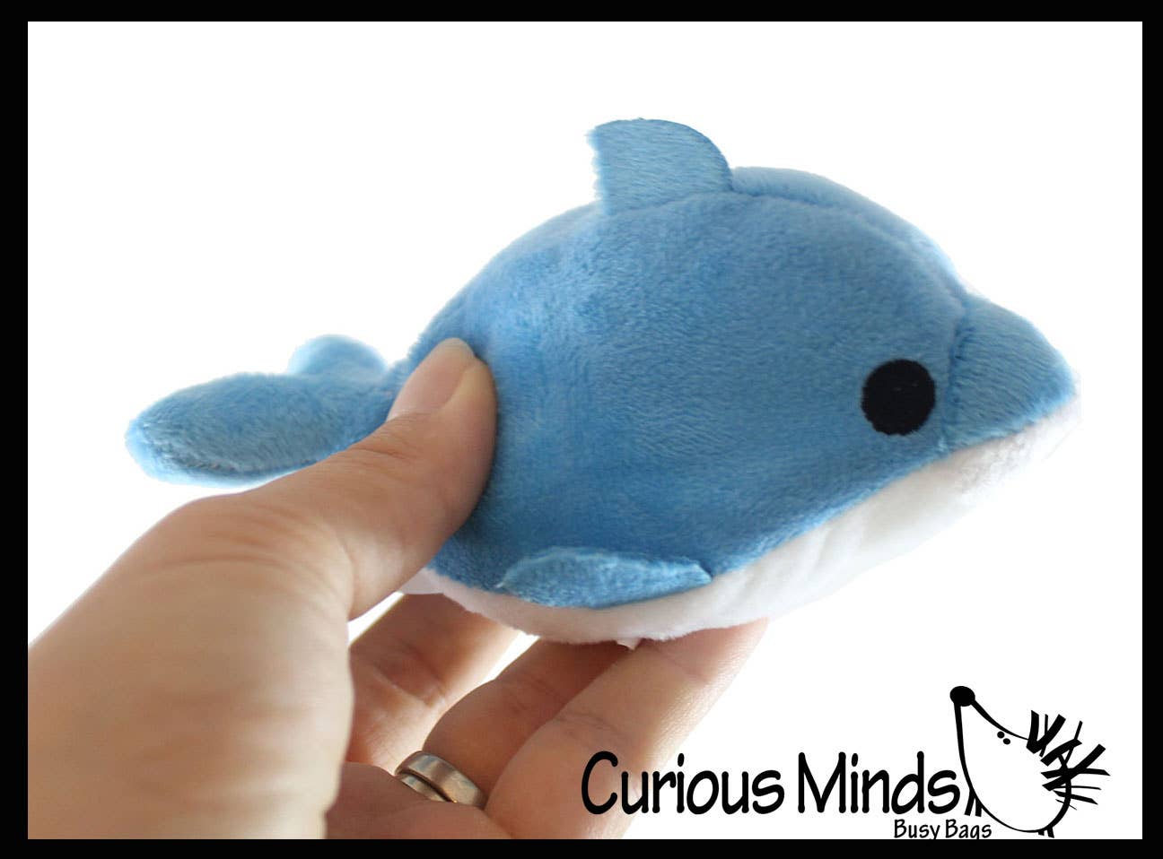 Curious Minds Toys – wholesale Stuffed/plush toy – Kids & baby – 1 Mini Ocean Animal Small Plush Stuffed Animals - Shark, Dol2