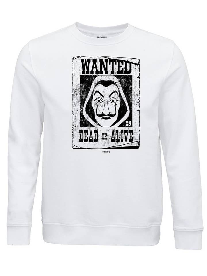 Wanted Thief unisex hoodie - 2021 voor wholesale door FRIKING STYLE
