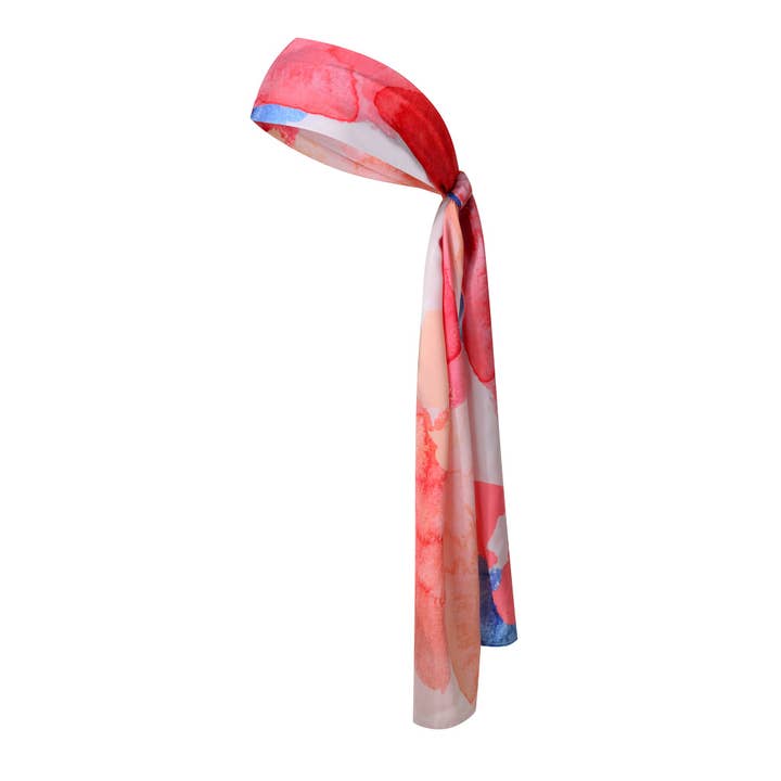 The Claire Head Scarf- Pink for wholesale by Hues&Co