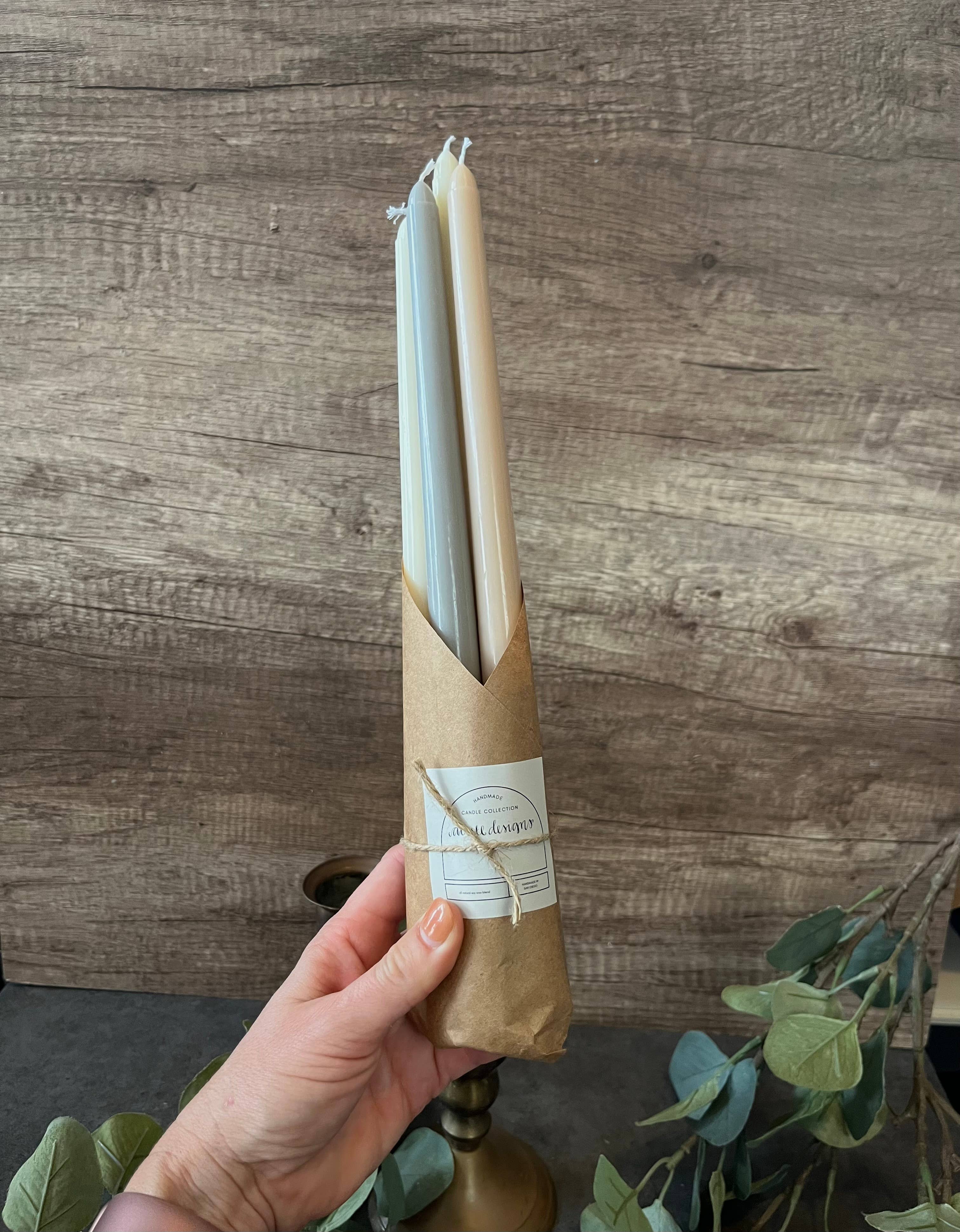 Acute Designs - Wholesale Taps toelopende kaars/kandelaar - Set van vier taps toelopende kaarsen, kandelaars, vakantie-, boho-decor2