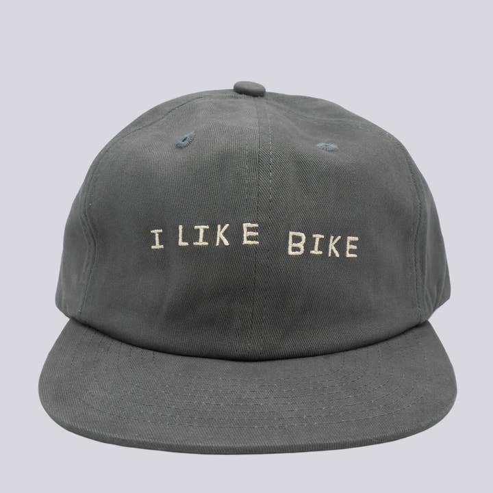 ICH MAG FAHRRAD Hut - Anthrazit für den Großhandel von The Athletic Community