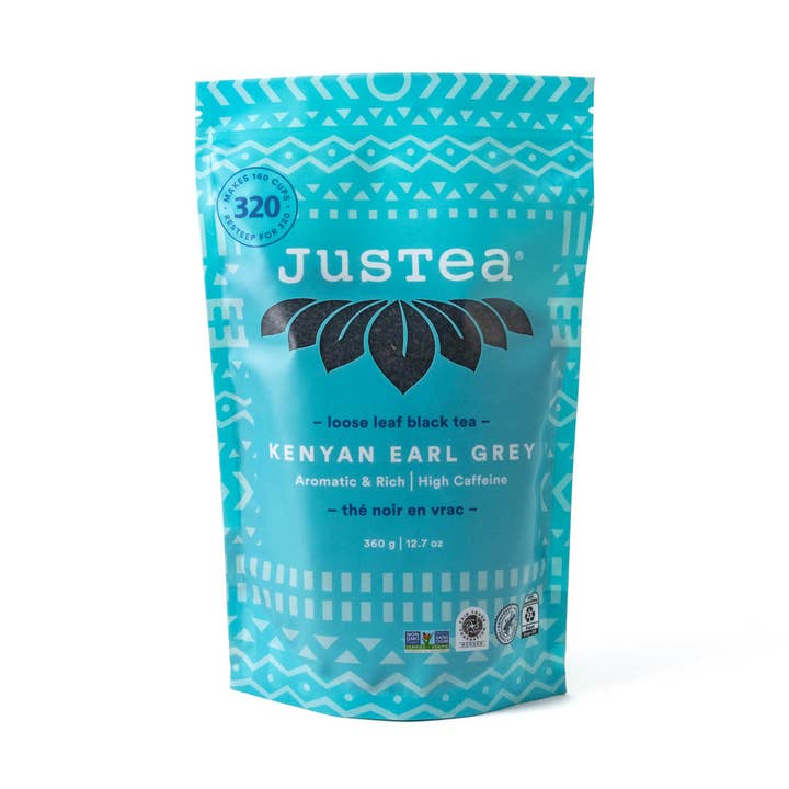Kenyan Earl Grey -BULK Black Tea in a Large Resealable Pouch for wholesale by JusTea