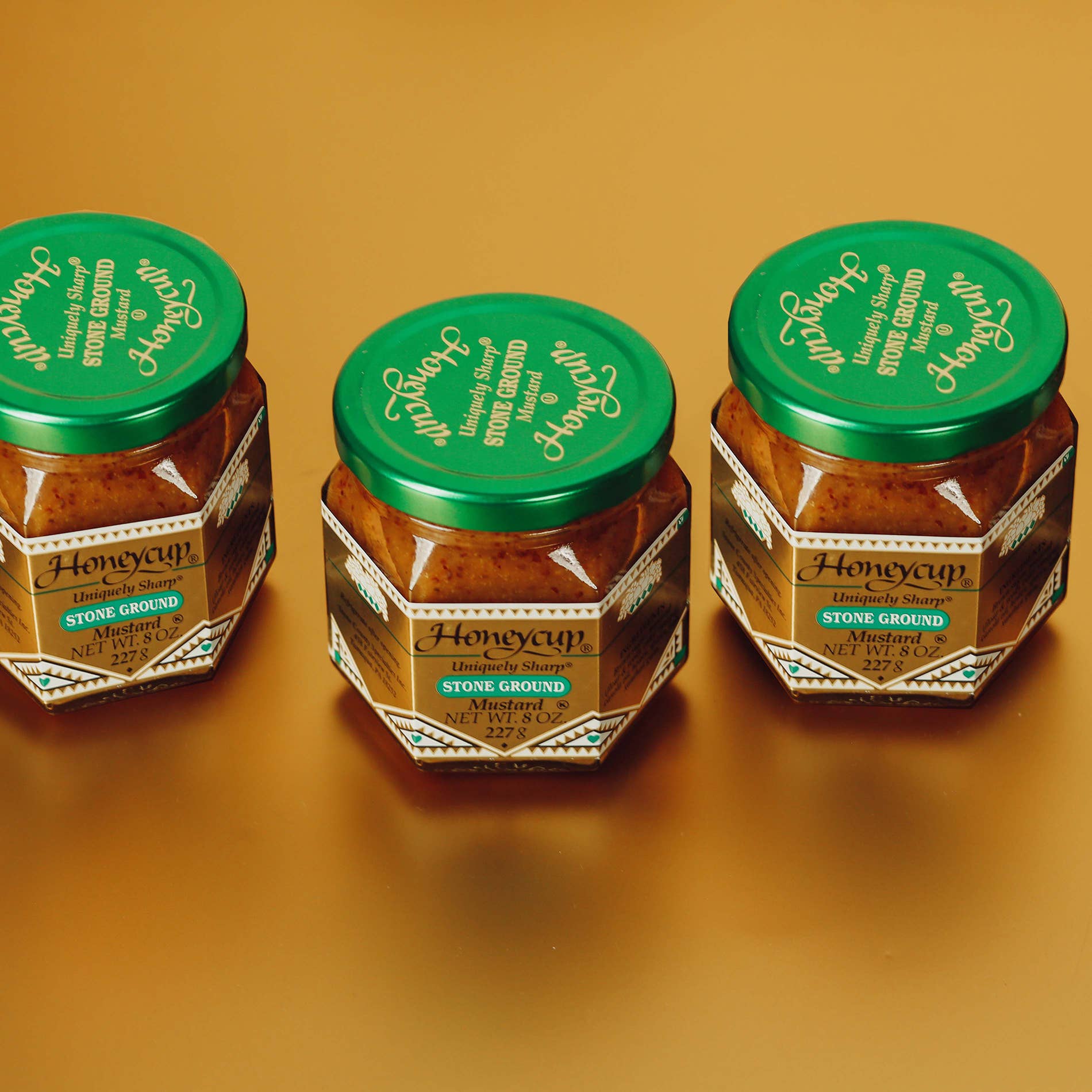 Honeycup Mustard - Wholesale Mustard - Stoneground Mustard, Retail 8oz1