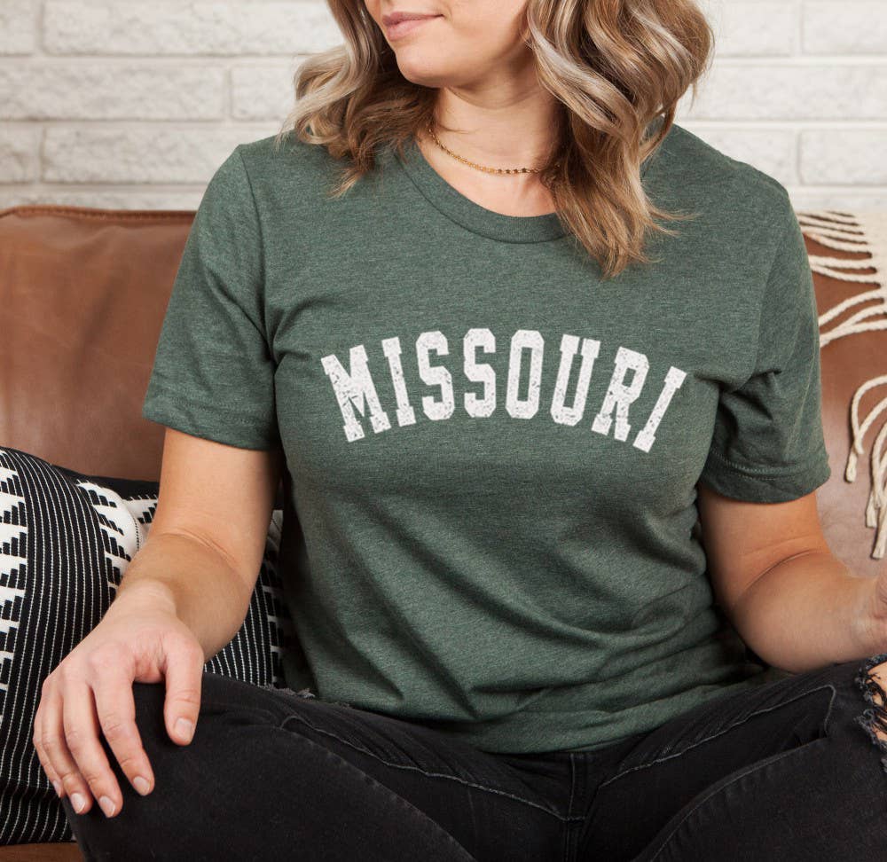 Shamaim - Venta al por mayor Camiseta serigrafiada - Mujer - Camisetas manga corta MISSOURI2