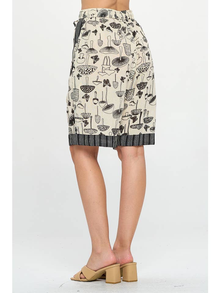Kathmandu Imports - Wholesale Shorts - Women's - Unisex Mushroom Shorts (KT-1428)