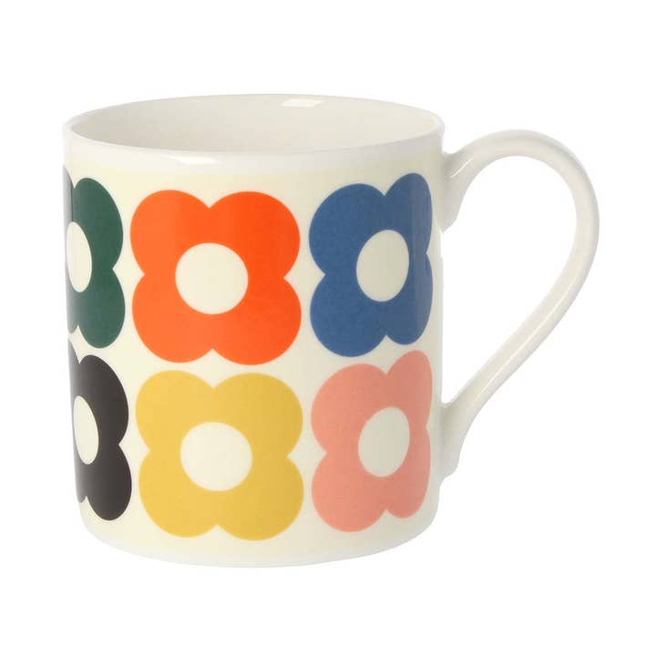 Spot Flower Fun Mug for wholesale by mclaggan+co
