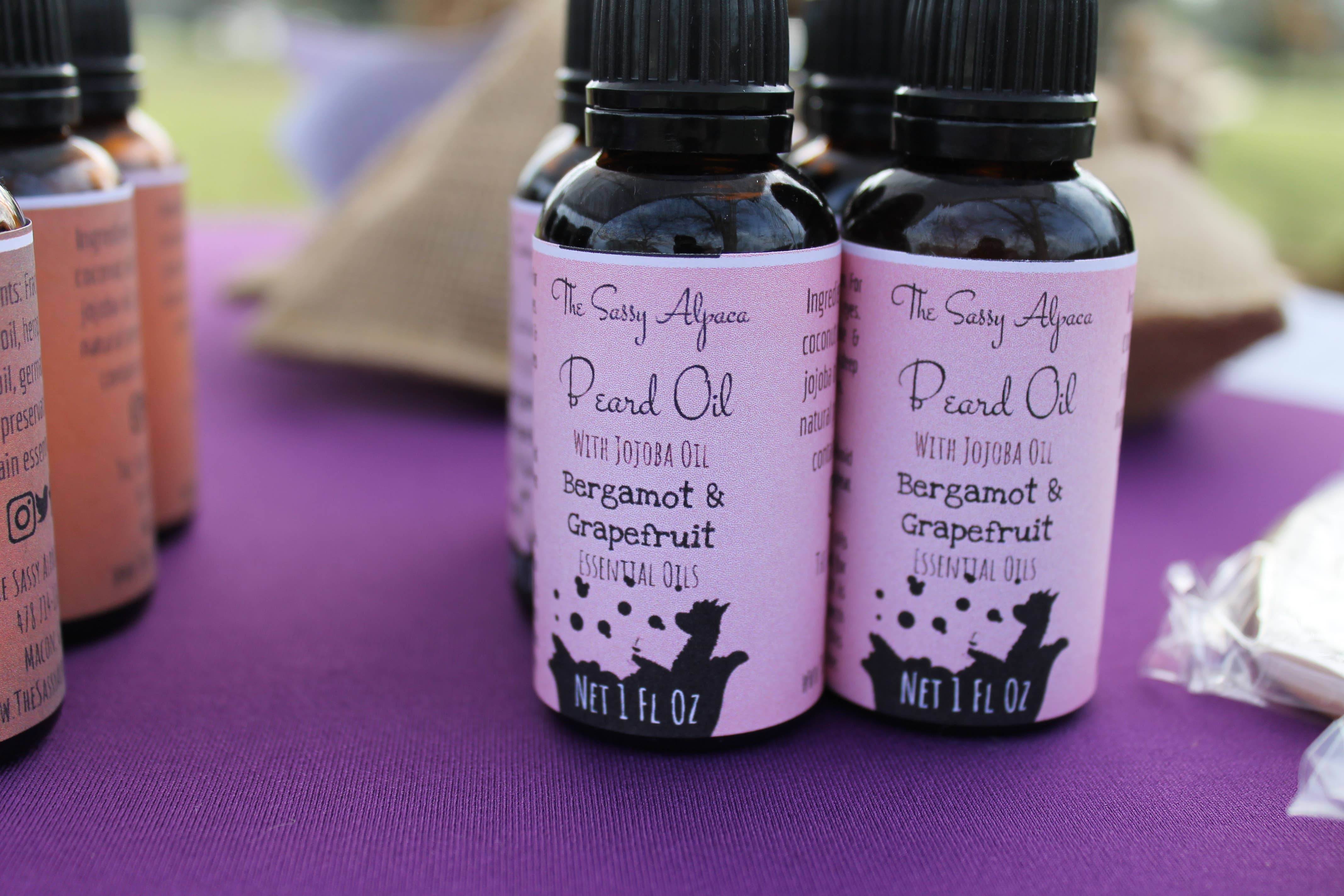 The Sassy Alpaca - Wholesale Beard Styling Product - Beard Oil2