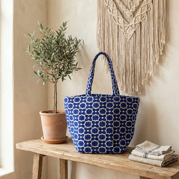 MIRAMAR Store - Wholesale Top Handle Bag - Women's - Moroccan Velvet Brocade Gold Tote Bag5