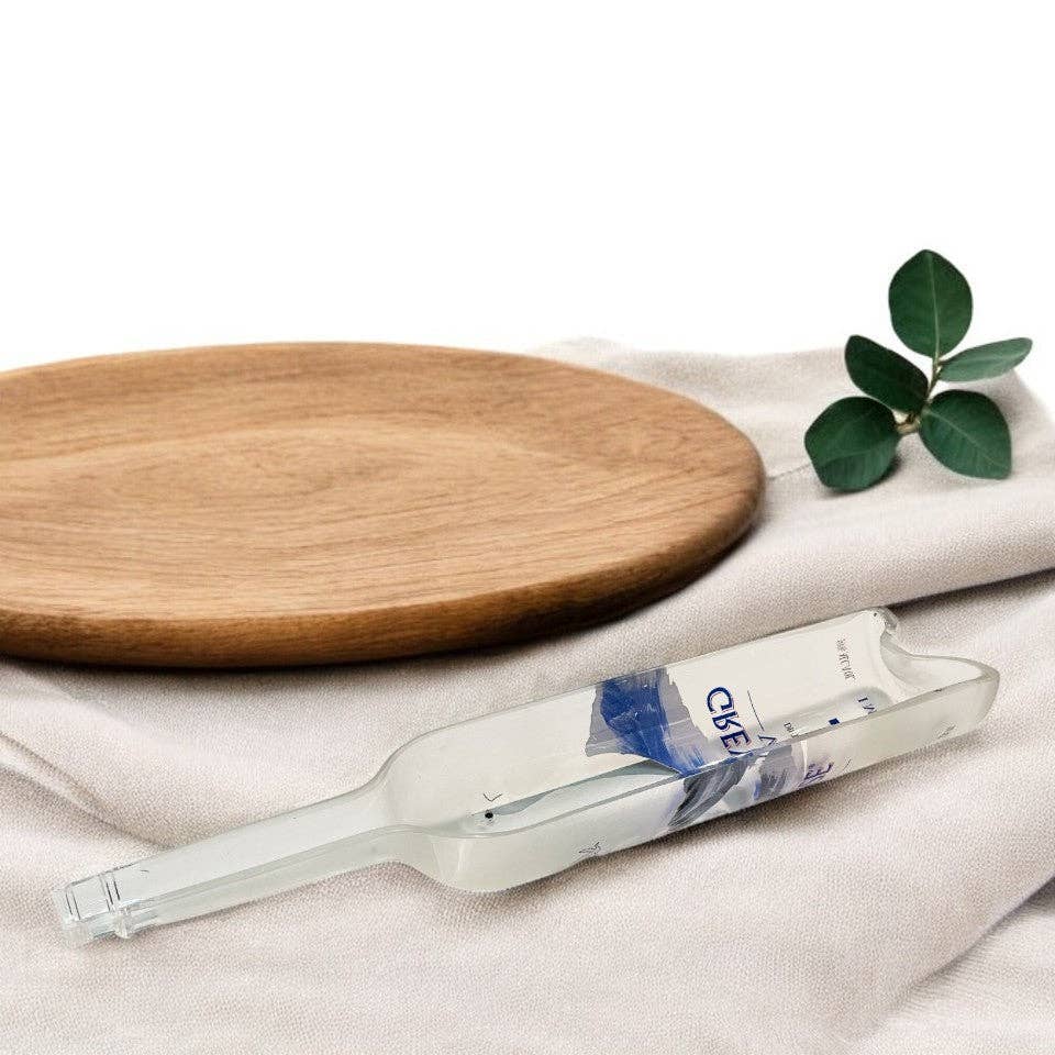 Mosa - Wholesale Decorative Tray - Grey Goose Vodka Bottle Glass Platter1