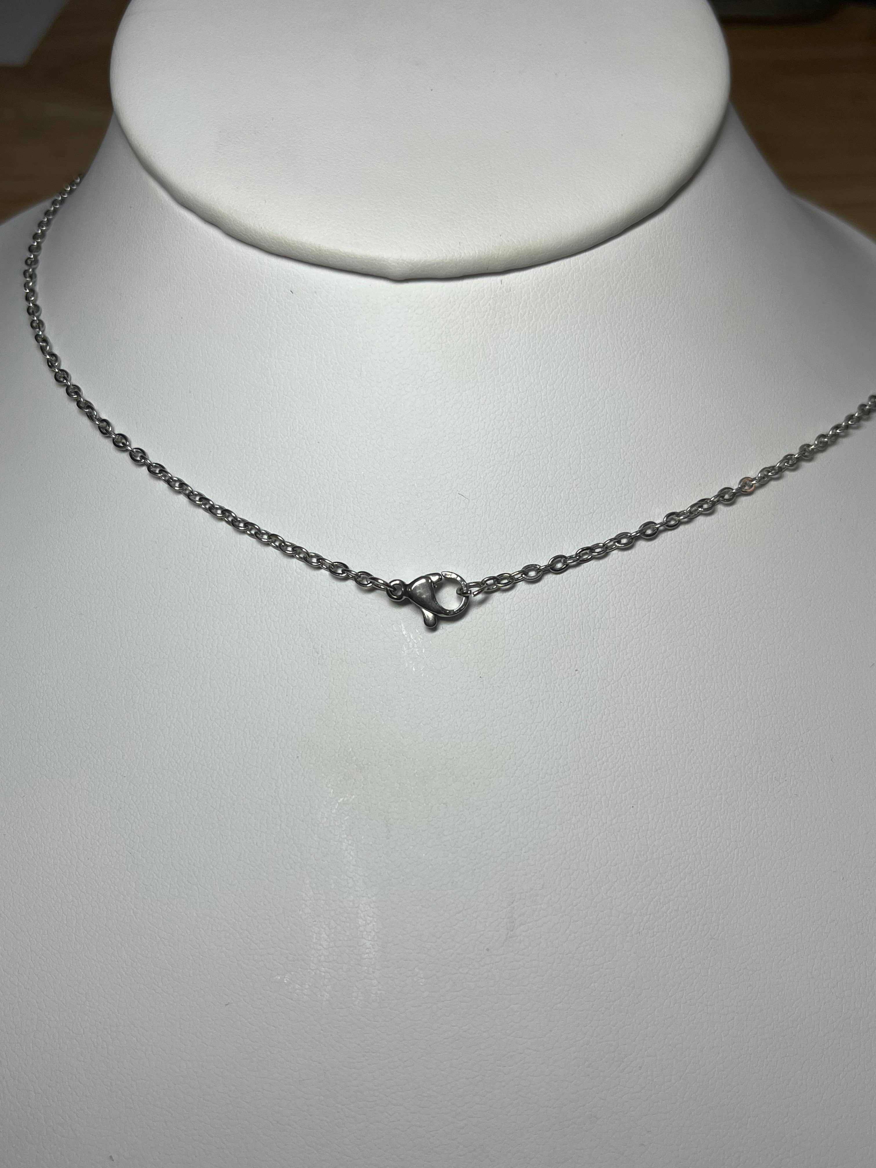 TSC Jewelry – wholesale Hänge-/berlockhalsband – Basebollträ rostfritt stål charmhalsband2