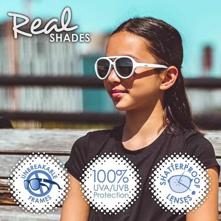 Real Shades – Großhandel Sonnenbrille – Kinder – Sky Flexible Frame Sonnenbrille für Jugendliche 7+7