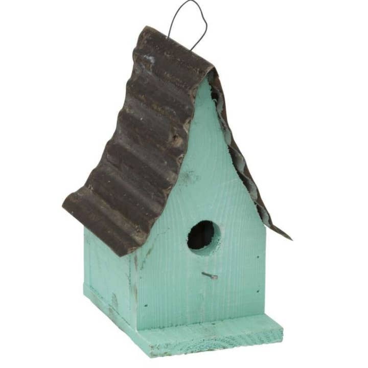 Flying Heart Threads - Wholesale Bird House - Cottage Rustic Birdhouse (SM42)