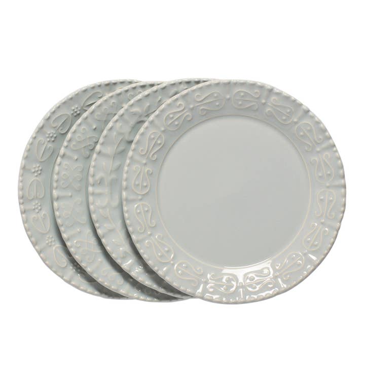 Historia Saladeset Assorti Set van 4 Nauwelijks Blauw voor wholesale door Skyros Designs