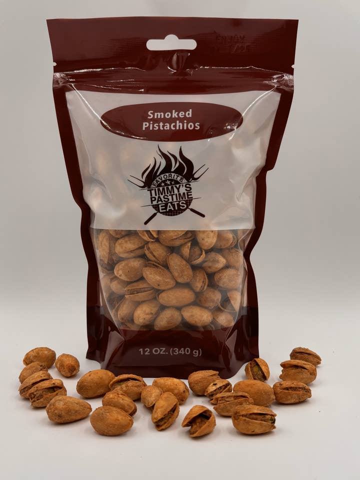 Pistache fumée - 12 oz pour la vente par Timmy's Pastime BBQ, Inc