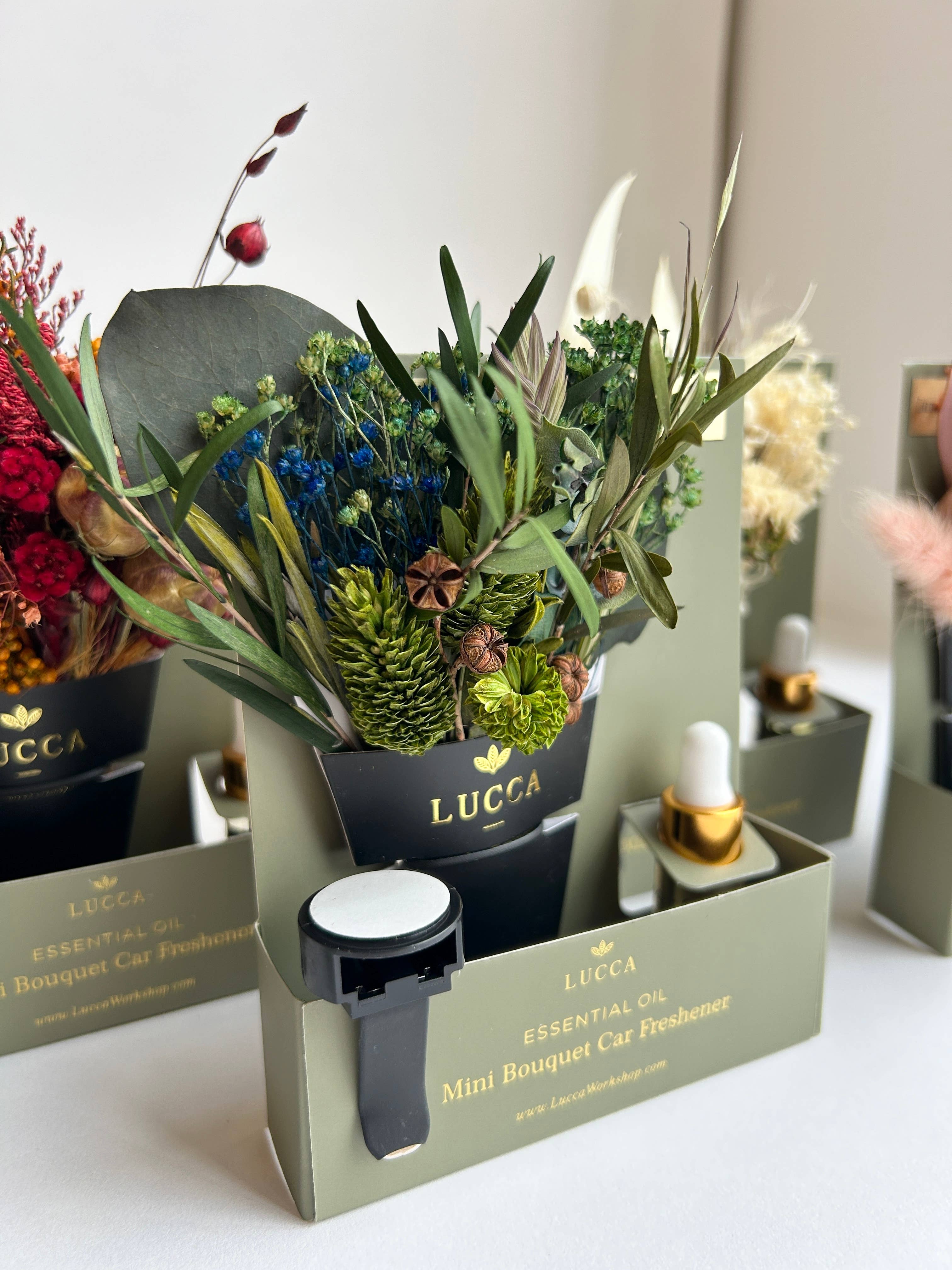 Lucca - Wholesale Car Freshener - Unisex - Nontoxic Floral Car Air Freshener5