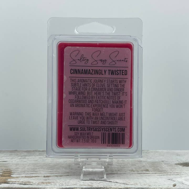 Cinnamazingly Twisted - Sojawachs Melt für den Großhandel von Sultry Sassy Scents