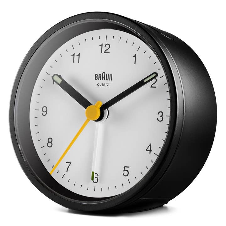 Ameico - Wholesale Alarm Clock - Braun - Round Alarm Clock BC12