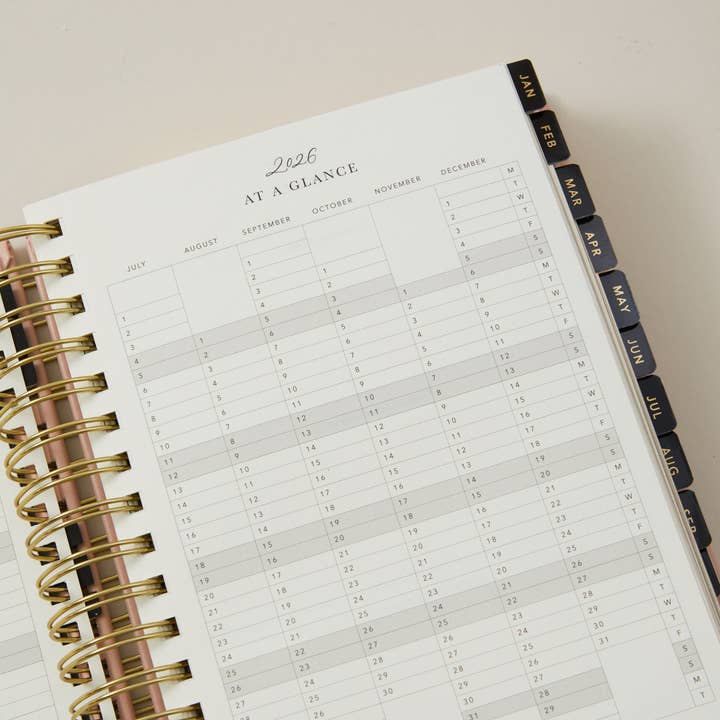 Blush And Gold - Wholesale Planner - 2026 Daily Planner - Sunset10