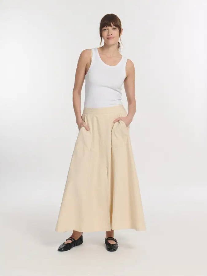 LABDIP - Wholesale Skirt - Women's - Tencel Cotton Skirt JOPLIN Foam