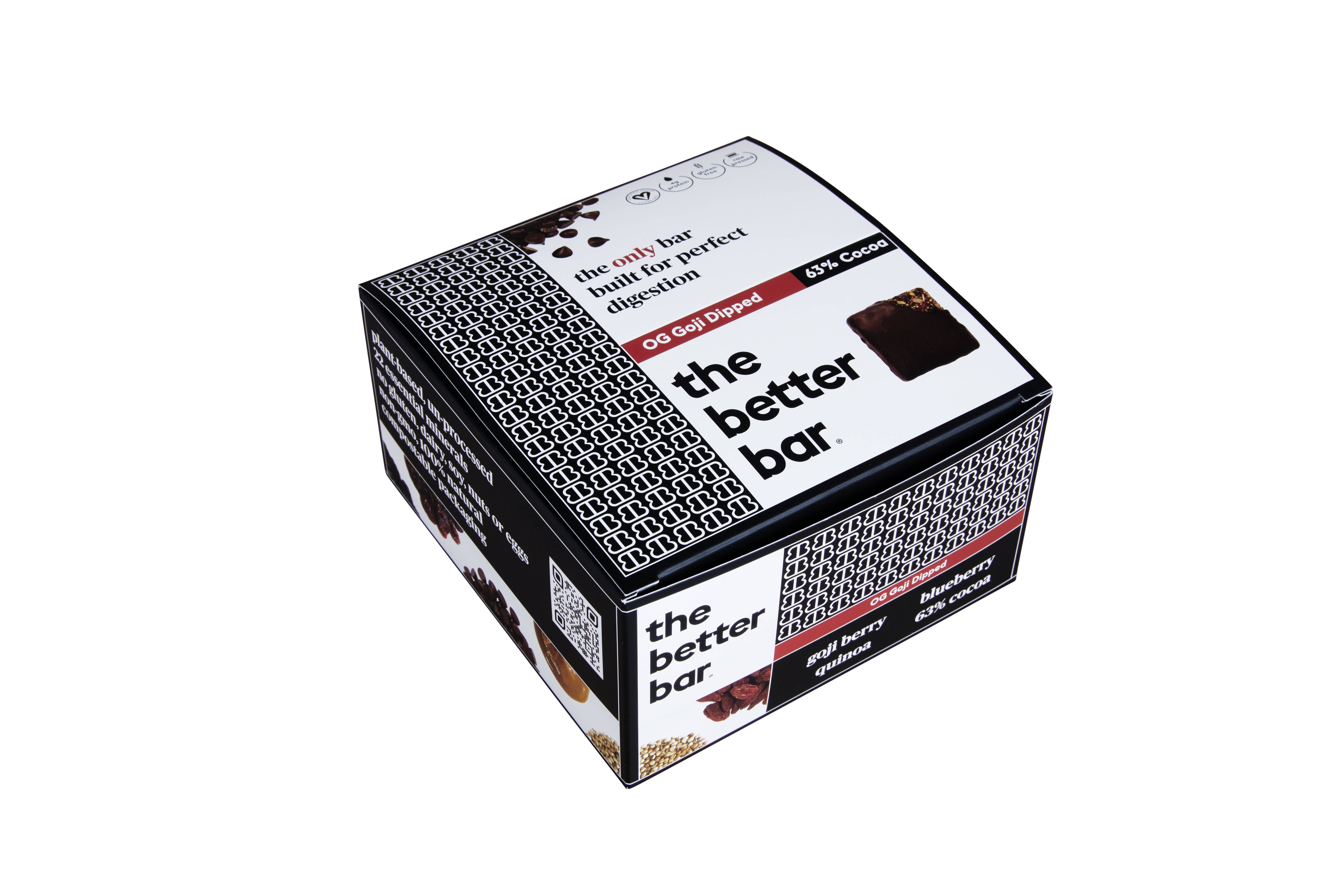 The Better Bar - Wholesale Snack Bar - 70% Organic Dark Chocolate Dipped Better Bar6