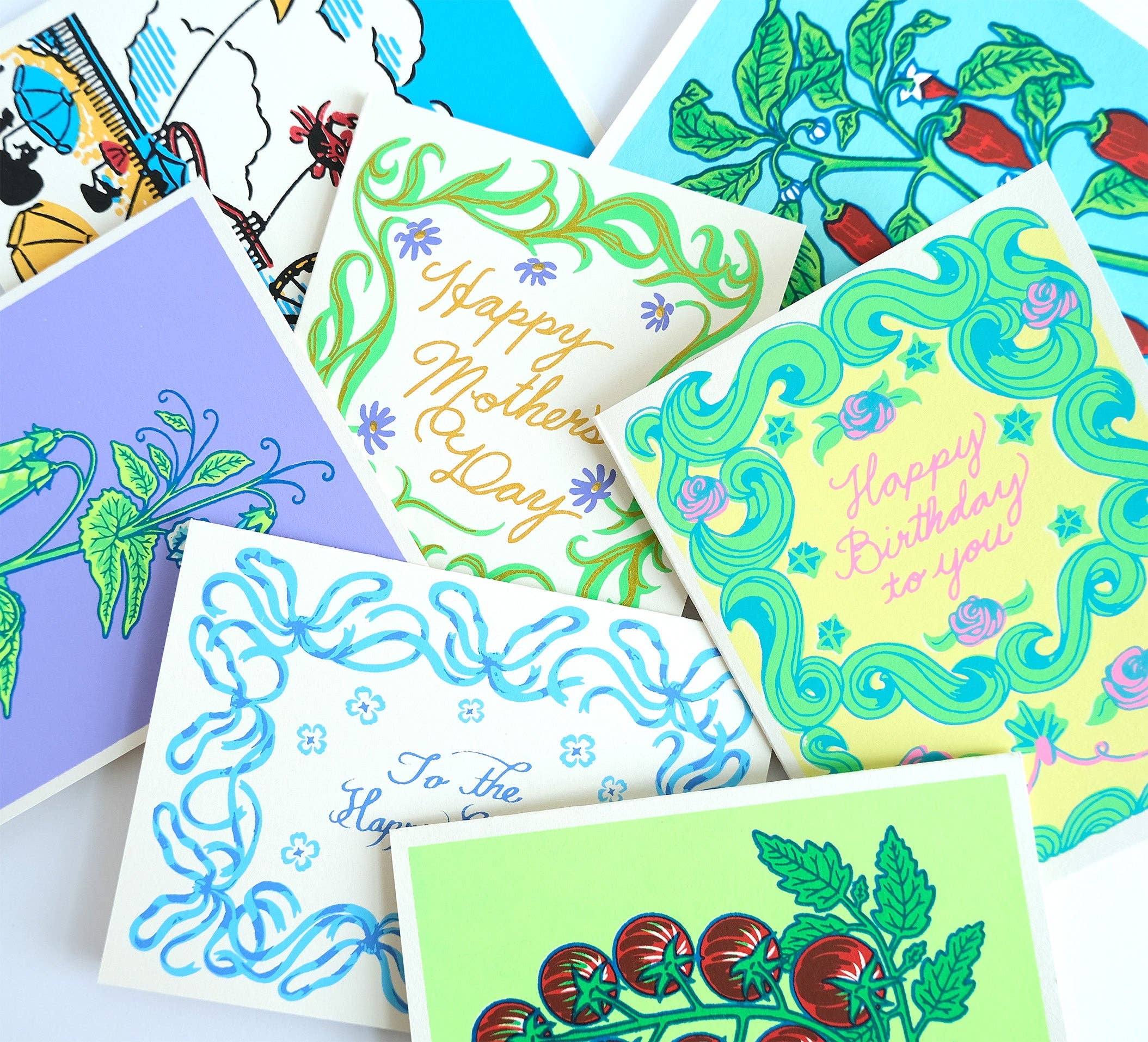 Sparkwell Press - Wholesale Birthday Card - Birthday Cake Card2