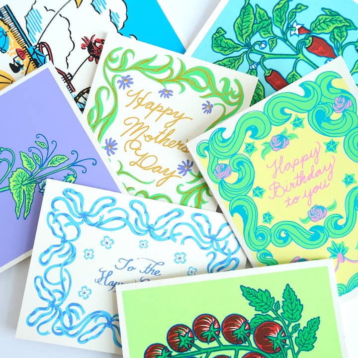 Sparkwell Press - Wholesale Birthday Card - Birthday Cake Card2