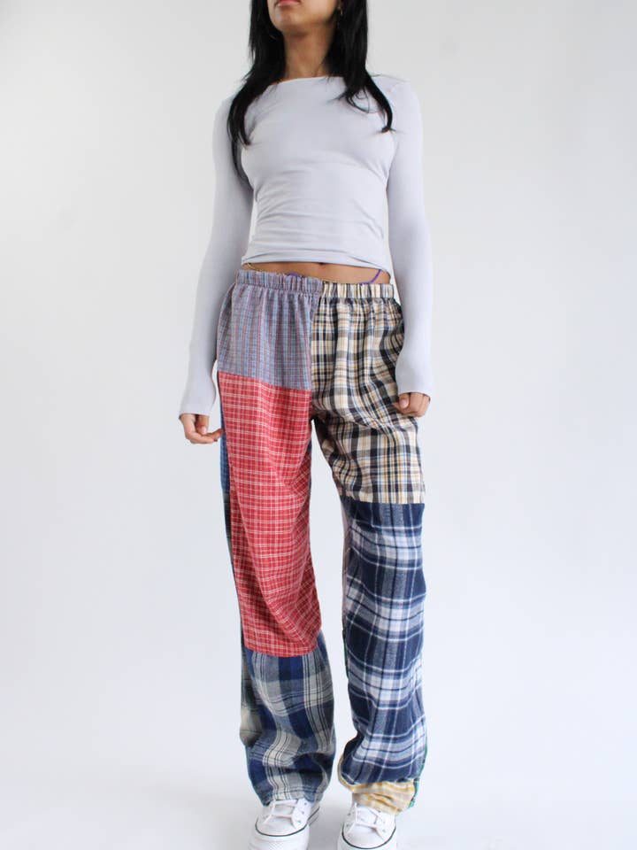 American Recycled Clothing - Wholesale Pants – Women's - Flannel Pants Bundle2