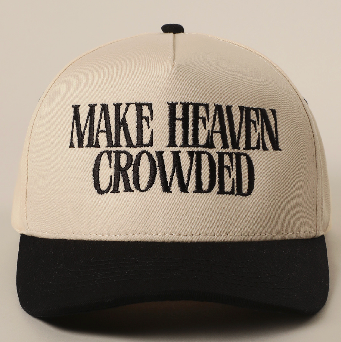 Ivy + Cloth - Vente Casquette de camionneur – femme - Casquette de camionneur Make Heaven Crowded1