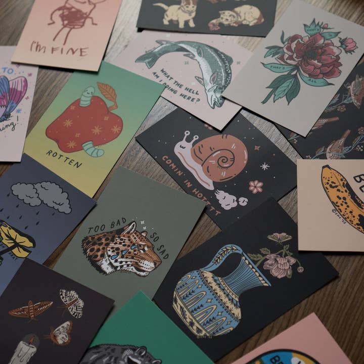 Stay Home Club – wholesale Postcard set – SHC Part 2 - 20 Postcard Pack2