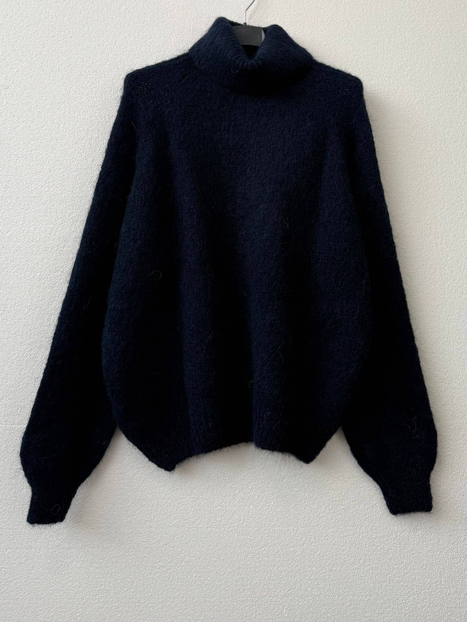 NOELINE - Wholesale Knit Sweater - Women's - Turtleneck sweater 50% alpaca 18886