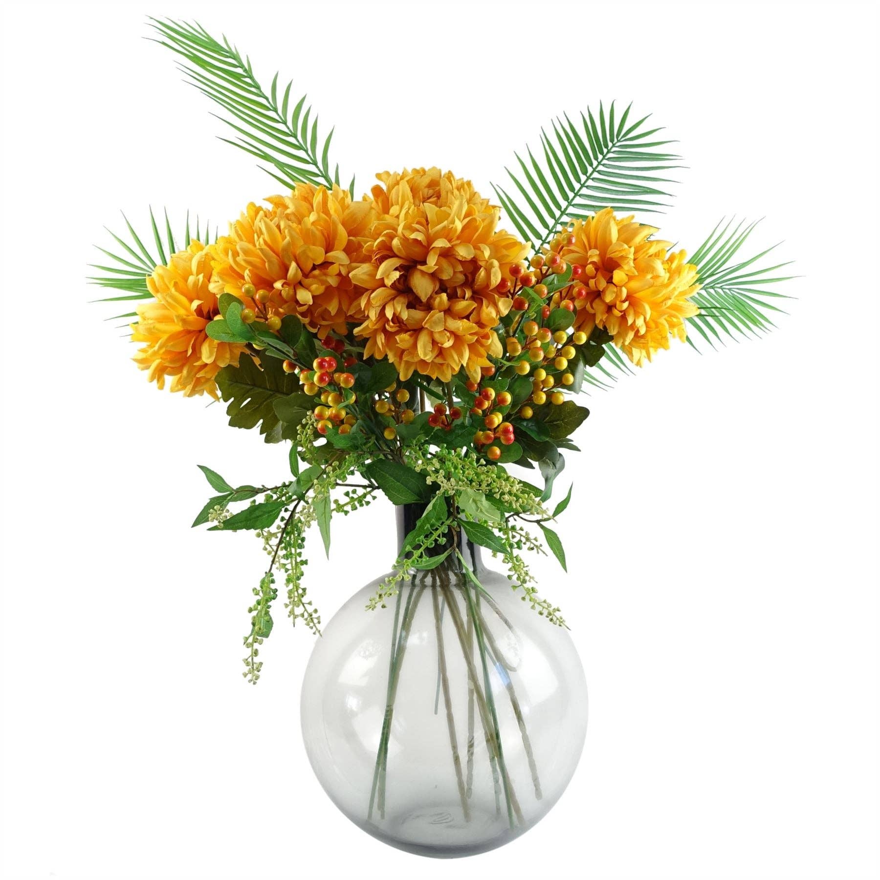 Leaf Design UK LTD – Großhandel Künstliche Blumen – 6er-Set künstliche grüne Pflanzenzweige, 85 cm9