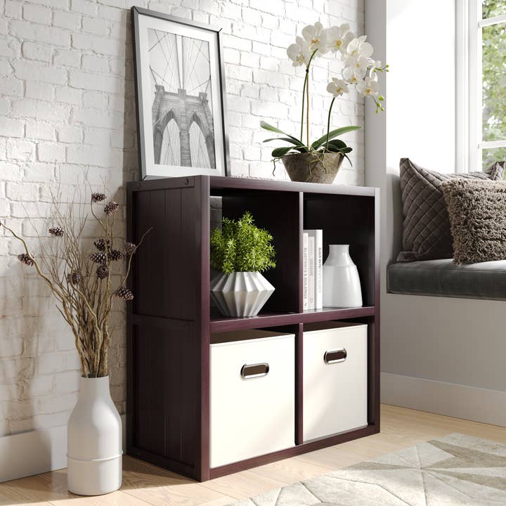 John Louis Home Solid Wood 4 Cube Organizer and other Purchase Wholesale cube storage shelf. Free Returns & Net 60 Terms on Faire trending on Faire.