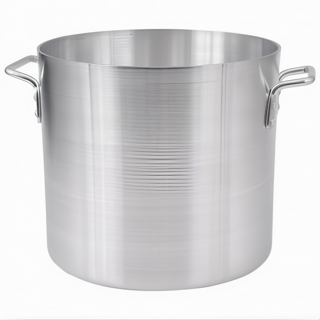 EcoQuality - Wholesale Kookpot - Kookpan, 8 Qt. tot 120 Qt. 4,0 mm Standaard Zwaar Aluminium zonder Deksel3