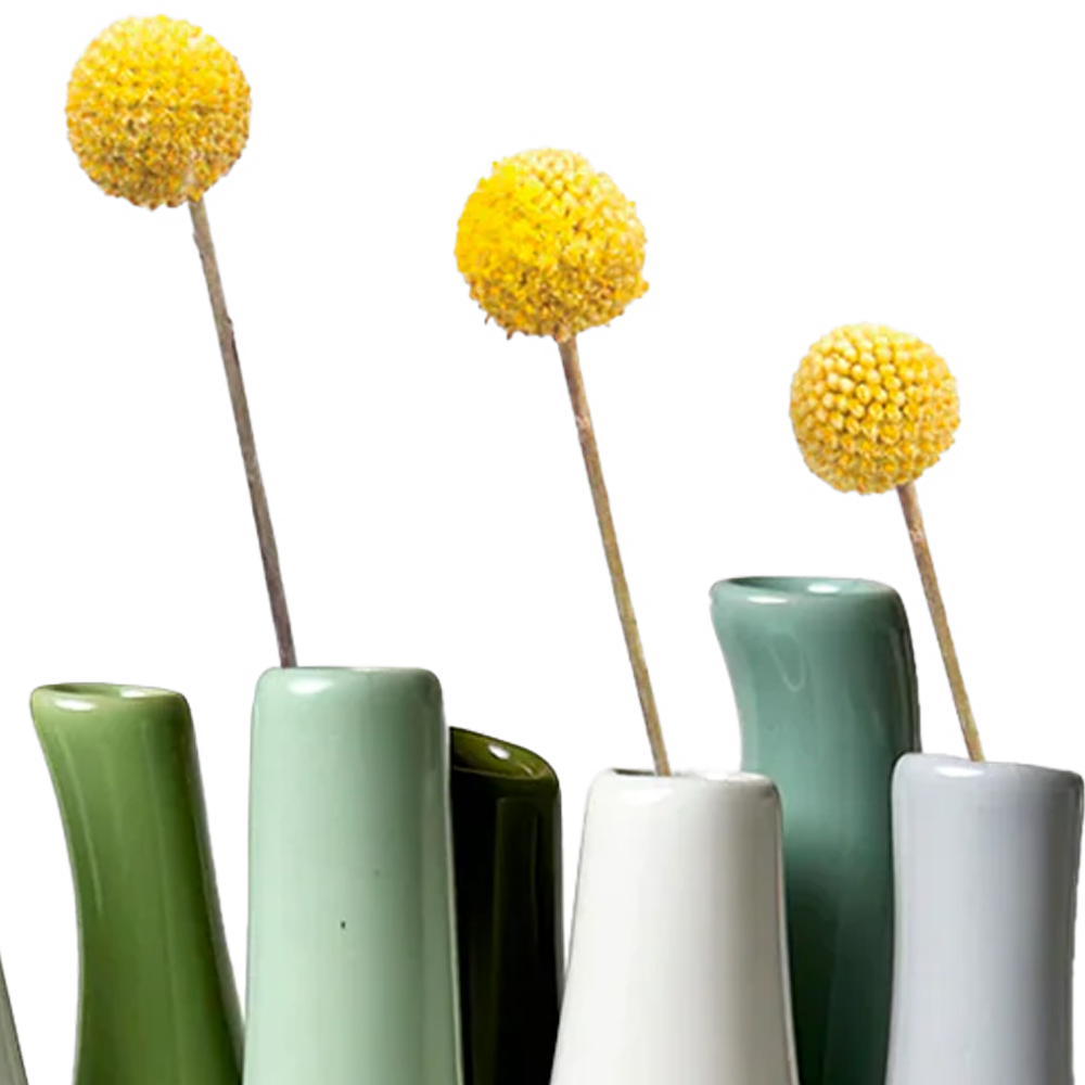 Chive - Wholesale Vase - Pooley Colorful Bud Vase For Flower Arranging Rectangular32