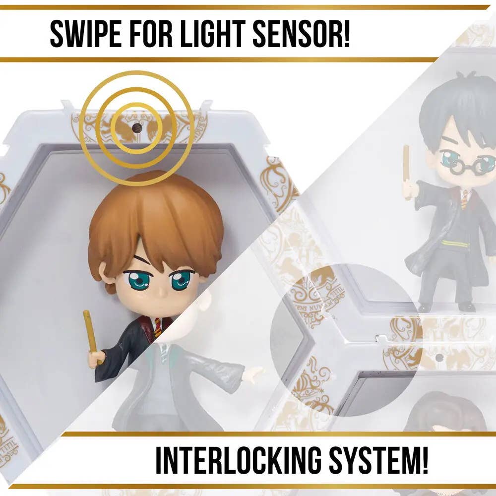 Curiosity Distribution - Wholesale Figurine Toy - Kids - Harry Potter  – Ron - Light Up Collectible Figurines- Christmas Stocking Filler3