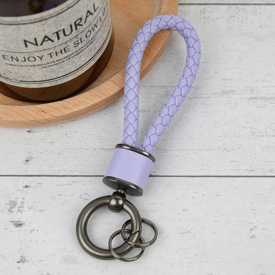SoapElenGlen - Wholesale Keychain - Women's - Handmade Braided Leather Keychain7