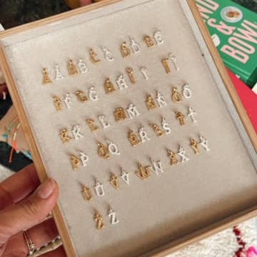 XZOTA - Wholesale Individual Charm/Pendant - Pendants - Bamboo letter T - Gold Plated