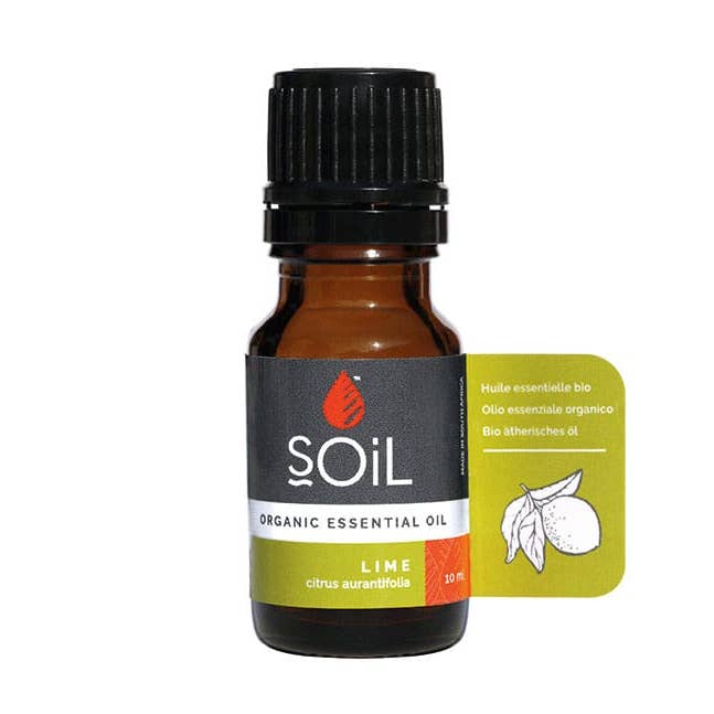 SOiL Organic Aromatherapy – wholesale Essential oil – Lime Organic Essential Oil0