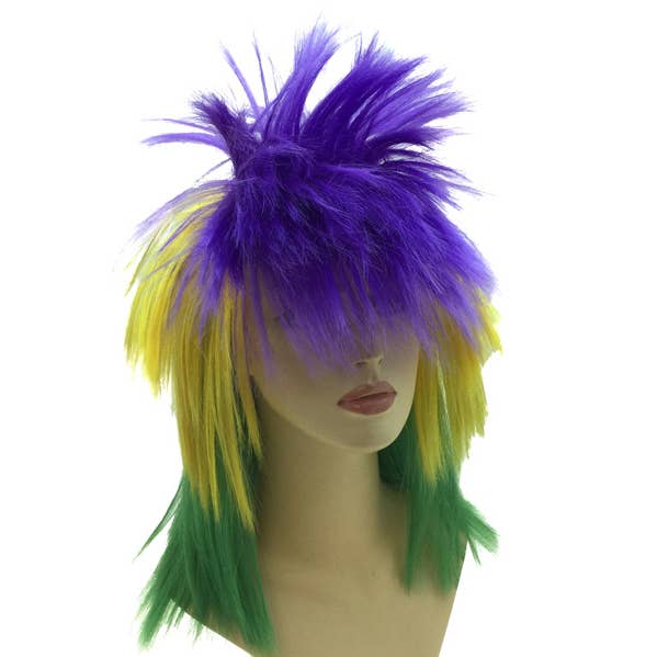 Mardi Gras Punk-peruk för wholesale av KBW Global Corp.