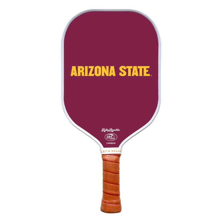 Arizona State University Maroon Gold Ordmærke Pickleball Padle (B2B) for engroshandel hos Rally Republic