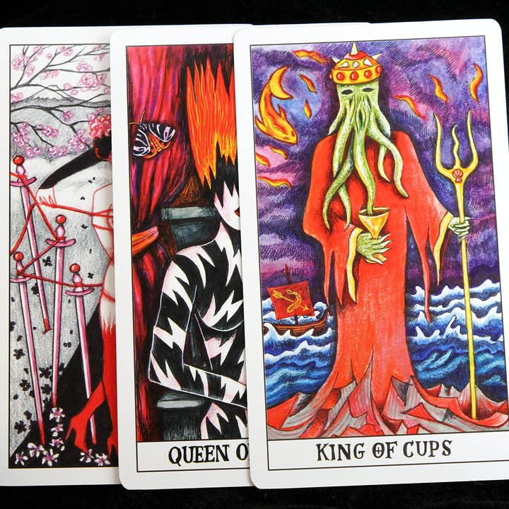SCB - Venta al por mayor Cartas del tarot - Tarot Oscuro: versión alemana, italiana, portuguesa