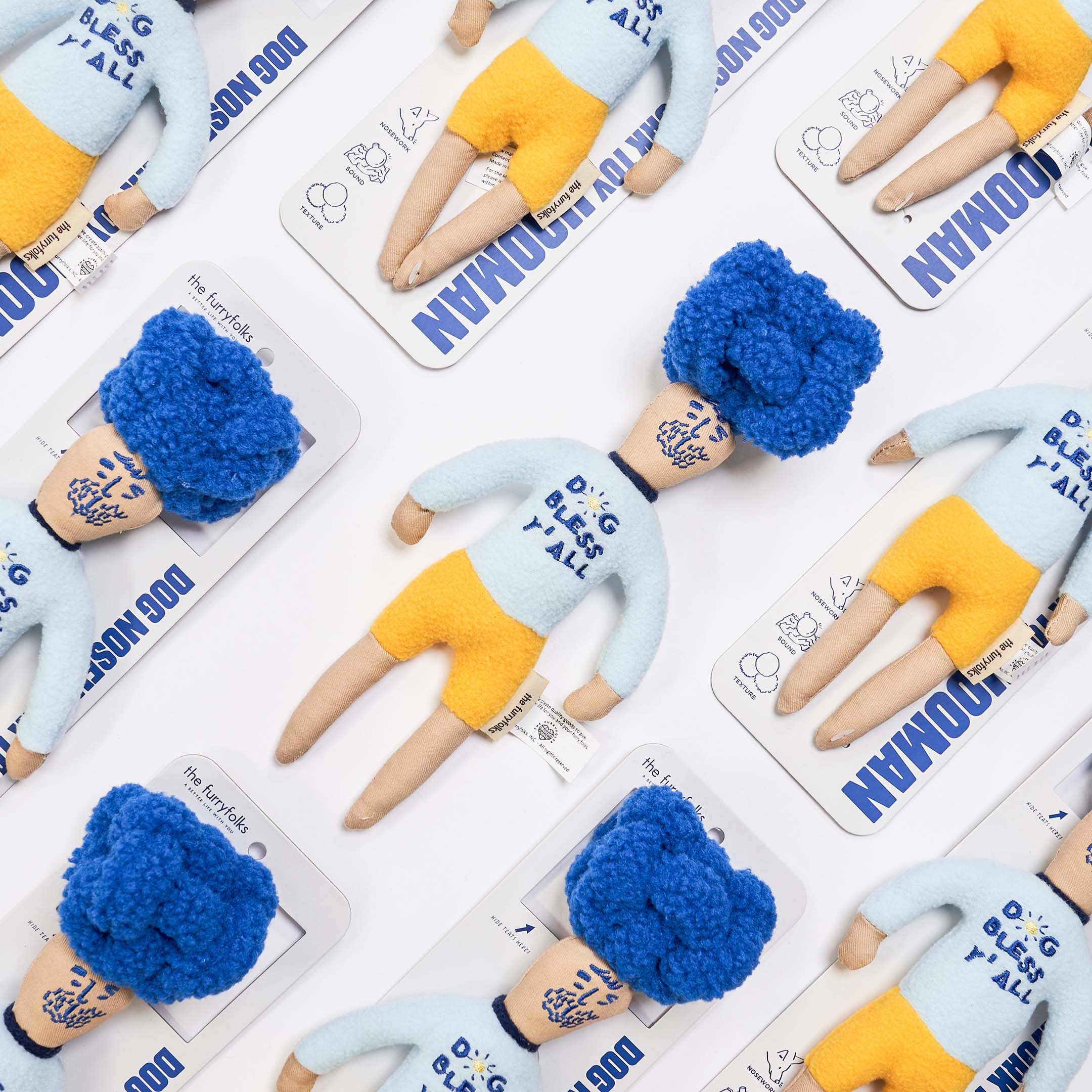 the furryfolks - Wholesale Pet Plush Toy - Dog - Hooman Nose Work Toy0