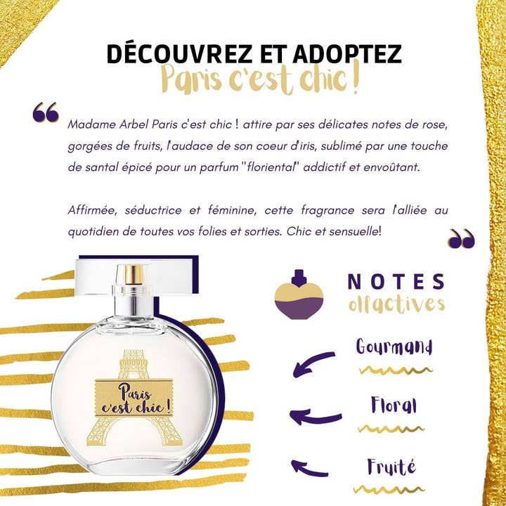 Compagnie Européenne des Parfums - Wholesale Perfume/Eau de Toilette - MADAME ARBEL PARIS IS CHIC! - Eau de Toilette 75ml