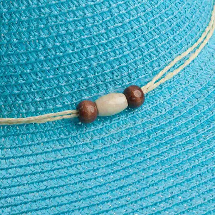 Creaciones Meng - Venta al por mayor Sombrero de paja - Mujer - Sombrero sra de ala ancha con detalle2