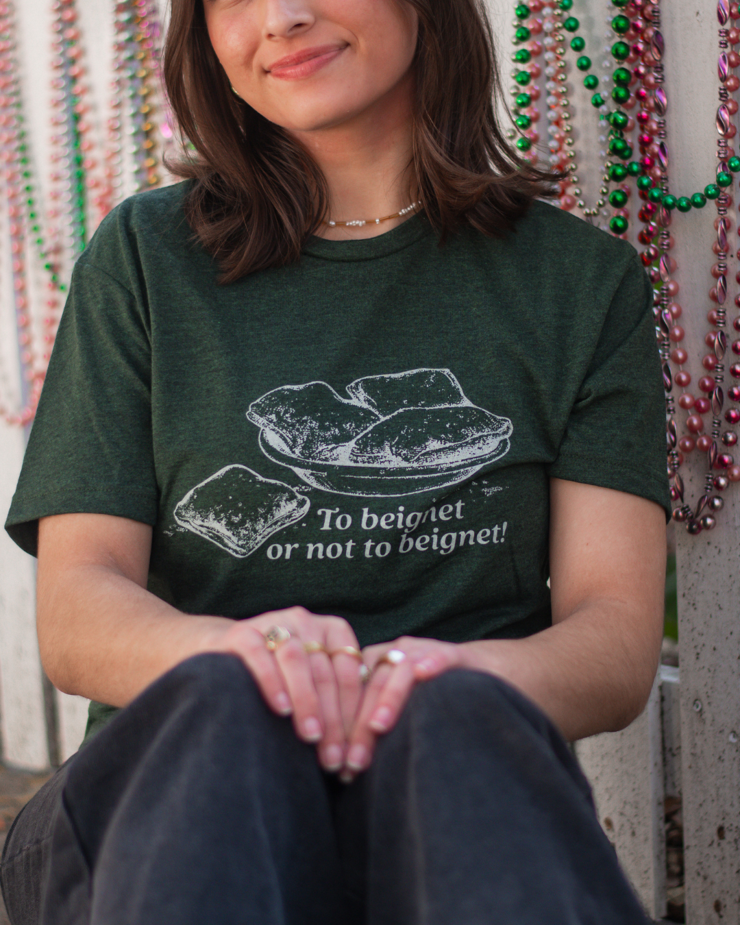 Forrest Green To beignet or not to beignet! for wholesale on Faire2