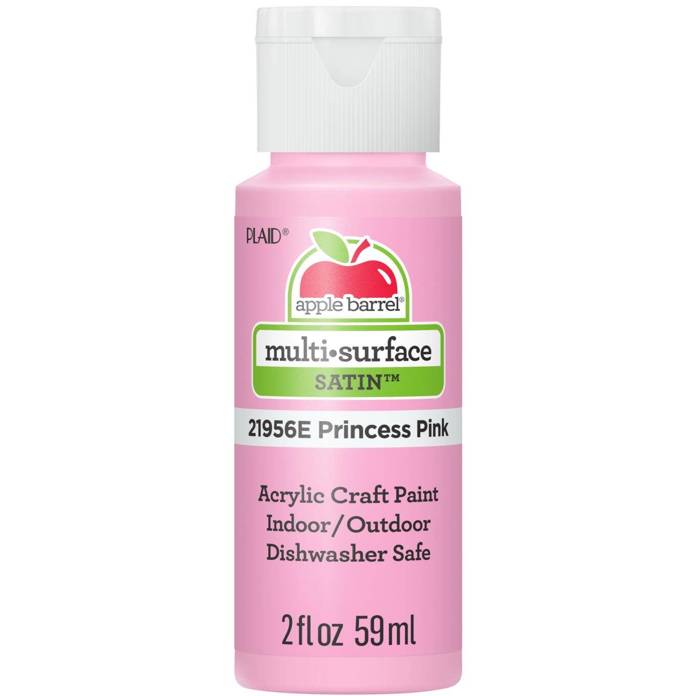 Plaid Crafts - Wholesale Acrylic Paint - Apple Barrel ® Multi-Surface Satin Acrylic Paint - 2 oz10