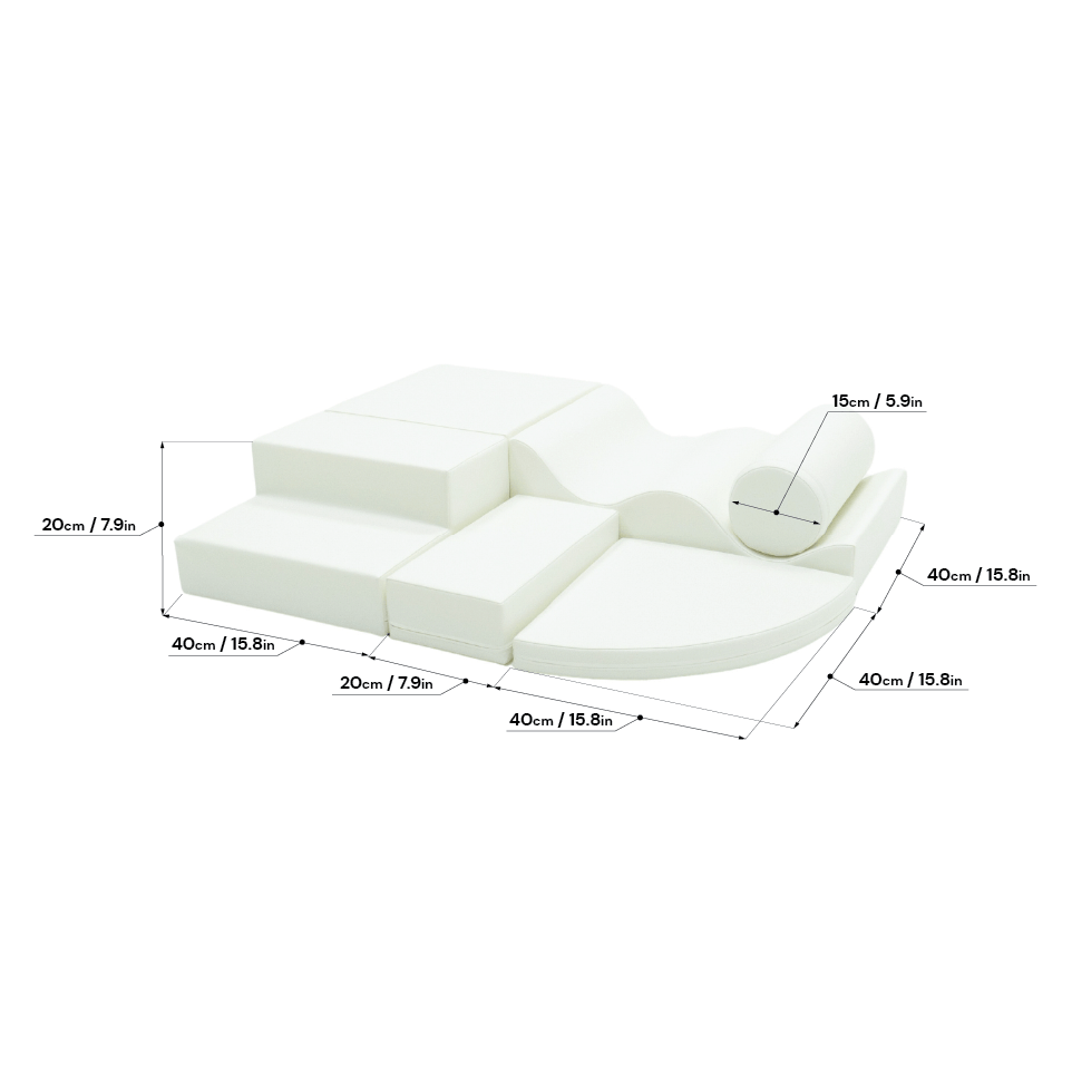 IGLU SOFT PLAY LTD - Venta al por mayor Conjunto de juguetes - Niños - Set Soft Play - Explorer27